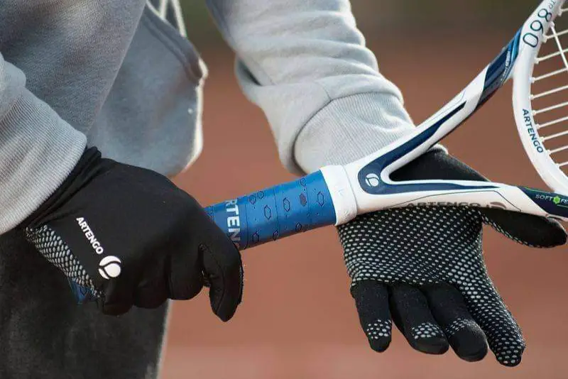 Backed by Science & Technology Perforated Kinetic Power Glove Tennis Glove/Raquetball Glove Engaged Straps Converts Potential Energy to Kinetic Energy Increases Power of Shots