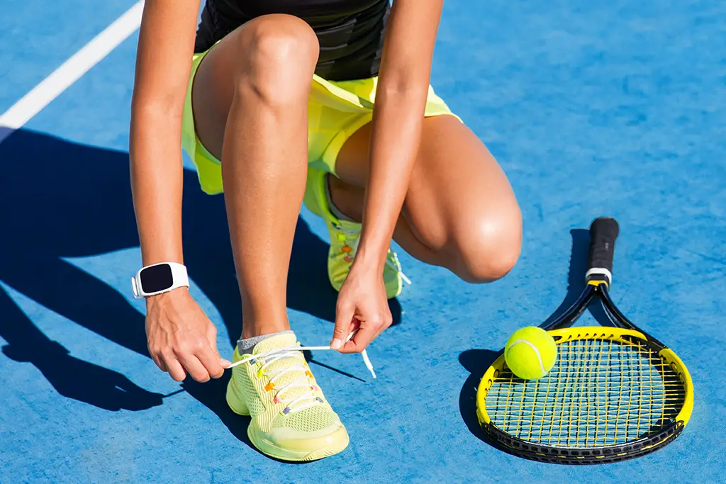 Tennis Shoe Heels